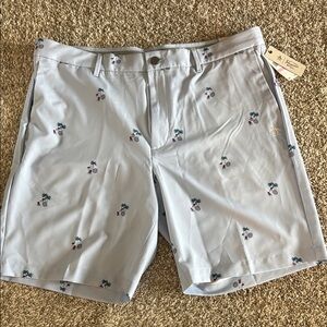 NWT Penguin Blue Palm Tree Shorts